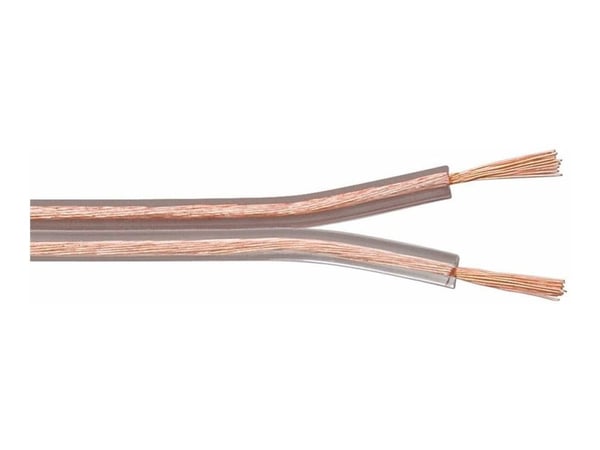 Microconnect AUDSPEAKER7-50, Uros, Uros, Kuparipinnoitettu alumiini (CCA), 50 m, Läpinäkyvä