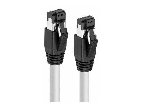 MicroConnect – Patch-kaapeli – RJ-45 (uros) – RJ-45 (uros) – 1,5 m – S/FTP – CAT 8.1 – halogeeniton, kierteetön – valkoinen