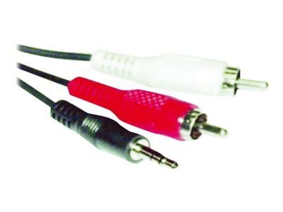 MicroConnect - Lydkabel - RCA hann til mini-phone stereo 3.5 mm hann - 15 m