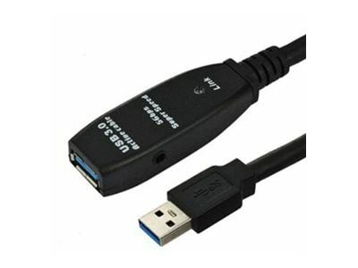 MicroConnect - USB forlængerkabel - USB Type A (han) til USB Type A (hun) - USB 3.0 - 10 m - aktiivinen - lajittelu - lajittelu