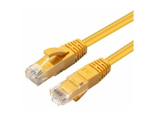 MicroConnect - Nettverkskabel - RJ-45 (hann) til RJ-45 (hann) - 5 m - UTP - CAT 5e - gul