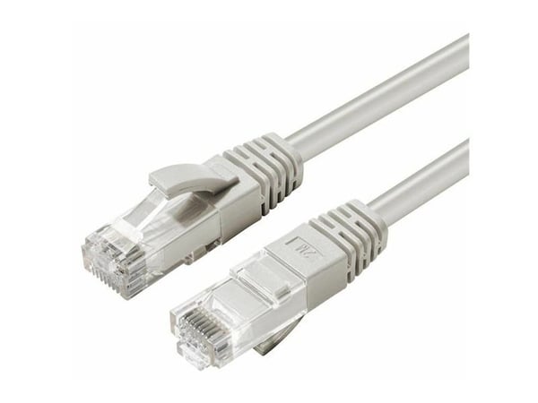 MicroConnect - nettverkskabel - RJ-45 (M) til RJ-45 (M) - 50 m - UTP - CAT 6 - halogenfri - grå