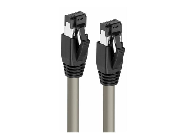 Microconnect MC-SFTP8015, 1,5 m, Cat8.1, S/FTP (S-STP), RJ-45, RJ-45, Harmaa