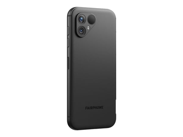 Fairphone 5, 16,4 cm (6.46"), 6 GB, 128 GB, 50 MP, Android 13, musta