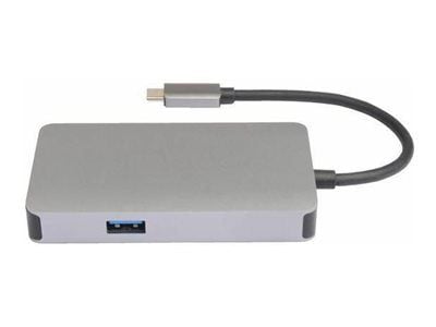 MicroConnect - Dokkingstasjon - USB-C 3.2 Gen 1 - VGA, HDMI - GigE