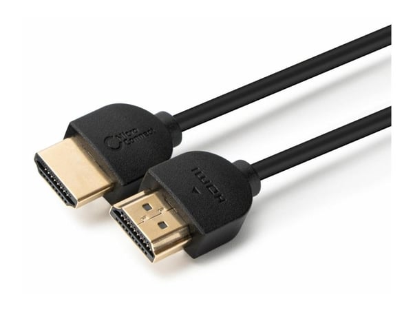 MicroConnect - Høyhastighet - HDMI-kabel med Ethernet - HDMI hann til HDMI hann - 50 cm - Svart - Dolby TrueHD-støtte, støtter 4K 60 Hz (4096 x 216...