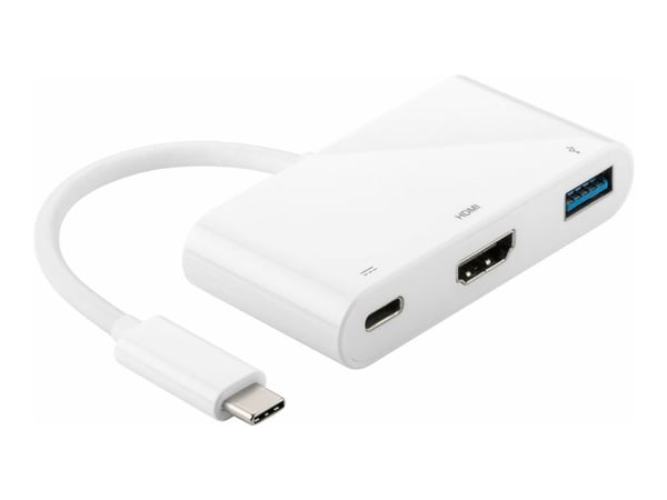 MicroConnect - Extern videoadapter - USB-C 3.1 - HDMI - vit