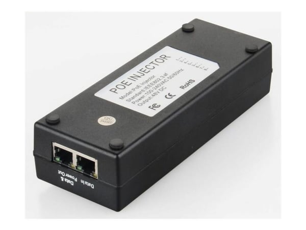 MicroConnect - Strøminjektor - AC 100-240 V - 15.4 Watt - output-stikforbindelser: 1 - lajittelu