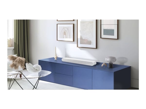 Samsung HW-S61D - S series - Lydplanke - for hjemmeteater - 5,0 kanaler - trådløs - Bluetooth, Wi-Fi - Appstyrt - hvit