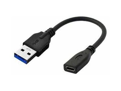 MicroConnect - USB-sovitin - USB Type A (han) til USB-C (hun) - USB 3.0 - 20 cm - lajittelu - lajittelu