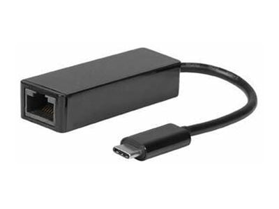 Microconnect 0,2m USB C - RJ-45 - USB C - RJ-45 - Hann/Hunn - Svart (USB3.1CETHB)