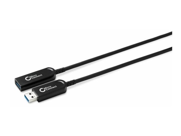 MicroConnect Premium - USB forlængerkabel - USB Type A (han) til USB Type A (hun) - USB 3.2 Gen 1 - 15 m - Aktiivinen optinen kaapeli (AOC) - lajit...