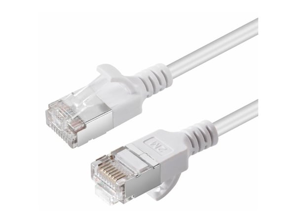 Microconnect V-FTP6A03W-SLIM, 3 m, Cat6a, U/FTP (STP), RJ-45, RJ-45
