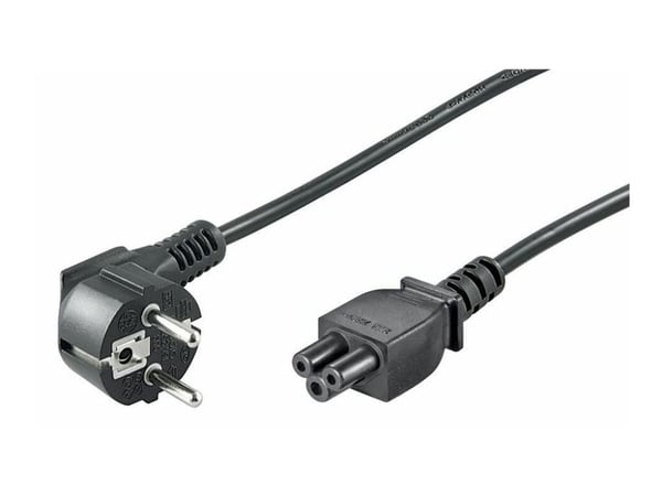Microconnect PE010805, 0,5 m, Virtapistoke tyyppi E+F, C5 liitin, H05VV-F3G, 250 V, 10 A
