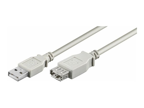 MicroConnect - USB forlængerkabel - USB (han) til USB (hun) - 3 m