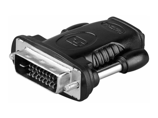 MicroConnect - Videosovitin - HDMI naaras DVI-D uros - HDMI naaras DVI-D uros