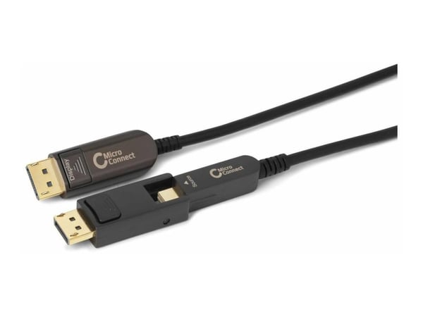 MicroConnect Premium - DisplayPort-kabelsett - DisplayPort 1.4 - støtter 8K 60 Hz (7680 x 4320) - Sort (DP-MMG-5000MBV1.4OP)