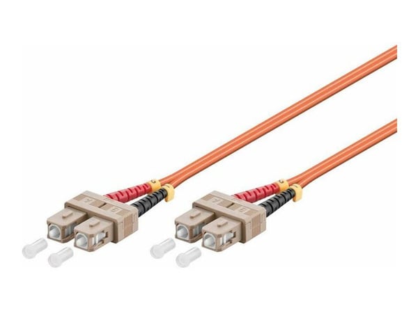 MicroConnect - Verkkokaapeli - SC/UPC monimuotokaapeli (uros) SC/UPC monimuotokaapeliin (uros) - 10 m. - 2 mm - valokuitu - duplex - 50/125 my - OM...