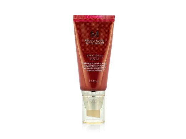 Missha m Perfect Cover Bb Cream Spf42pa Multifunksjonell Creme Bb 25 Warm Beige 50ml