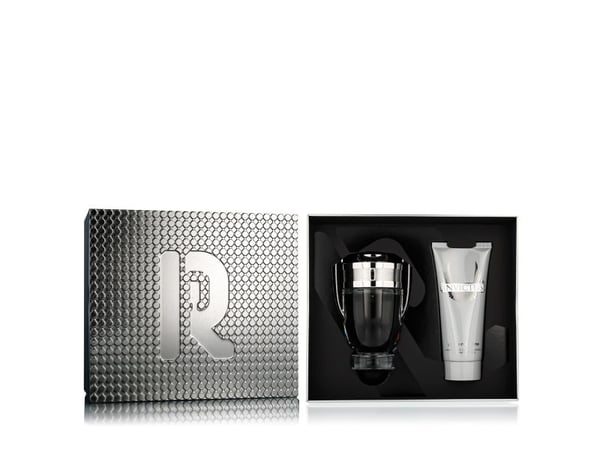 Rabanne Invictus EDT 100 ml + duschgel för body & hair 100 ml (herre)