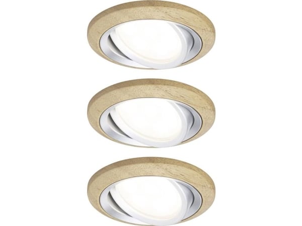 Paulmann 92239 Lanati upotettu LED-valaisin LED (RGB) 6 W Alumiini (käännetty)