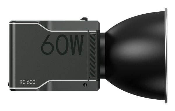 SmallRig RC 60C RGB LED Video Light, LED, Varm hvit, 2500 K, 10000 K, Sort, Polykarbonat