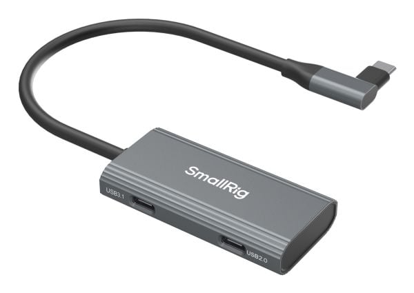 SmallRig 4598, USB 2.0, USB 3.2 Gen 1 (3.1 Gen 1) Typ-A, 1250 Mbit/s, Grå, 100 W, 5 V, 2/3 A