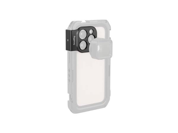 SmallRig 5009, Linssisovitin, musta, Alumiini, Apple, iPhone 16 Pro/Pro Max, 2 vuosi/vuosia