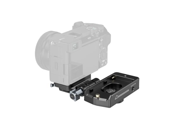 SmallRig 4696, Batteriplate, Sort, Akrylonitril-butadien-styren (ABS), Aluminium, Polykarbonat (PC), Silikon, Rustfritt stål, 1/4, 3/8", 122 mm, 94 mm