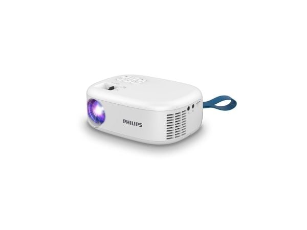 Philips NeoPix NPX113 - LCD-projektor - 100 lumen - 1280 x 720 - 16:9 - 720p - Wi-Fi - hvit