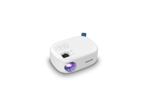 Philips NeoPix NPX113 - LCD-projektor - 100 lumen - 1280 x 720 - 16:9 - 720p - Wi-Fi - hvit