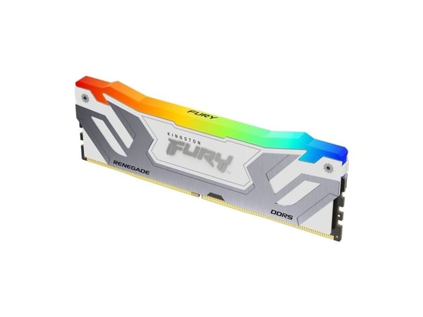 Kingston FURY Renegade RGB - DDR5 - sett - 48 GB: 2 x 24 GB - DIMM 288-pin - 4200 MT/s / PC5-67200 - CL40 - 1.45 V - ikke-bufret - on-die ECC - hvi...