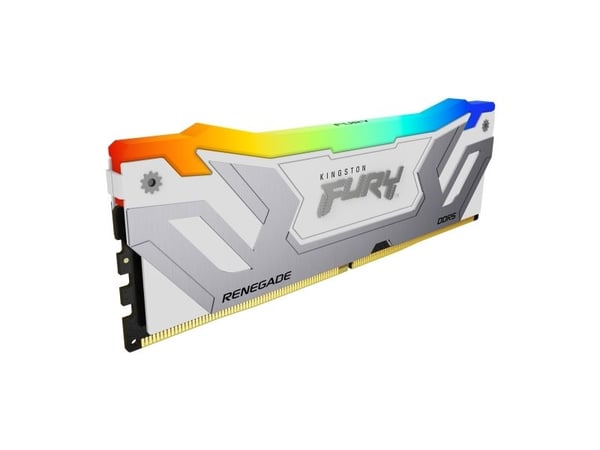 Kingston FURY Renegade RGB - DDR5 - sett - 48 GB: 2 x 24 GB - DIMM 288-pin - 4200 MT/s / PC5-67200 - CL40 - 1.45 V - ikke-bufret - on-die ECC - hvi...