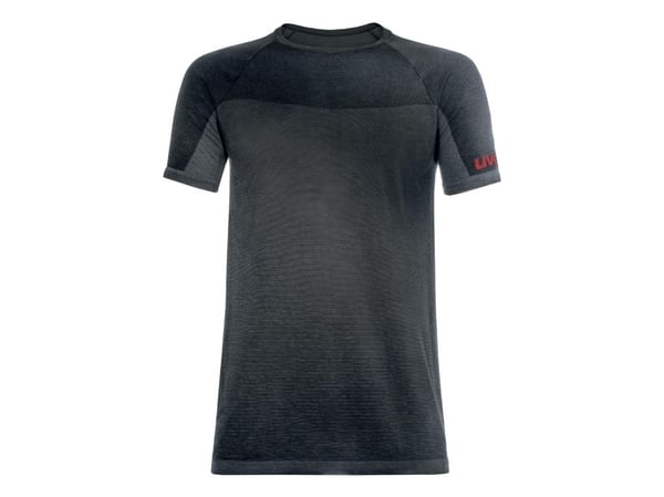Uvex suXXeed ESD, T-skjorte, Voksen, Hankjønn, Sort, Grå, Mønster, 3XL/4XL