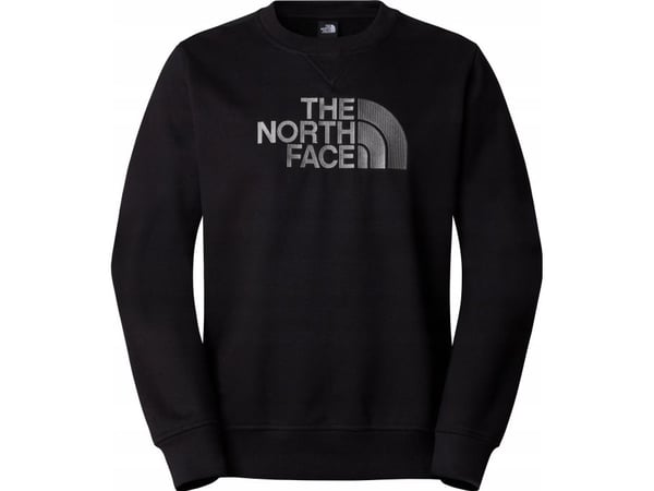 Hettegenser Drew Peak Crew-TNF sort - THE NORTH FACE