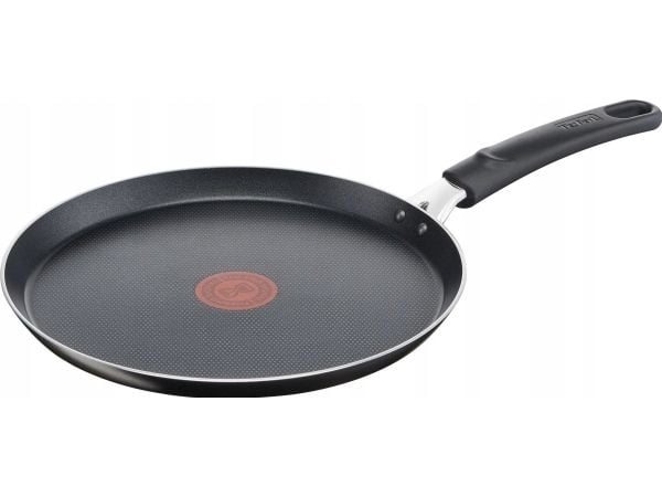 Tefal Easy Cook & Clean B55509, Rund, Crêpepanne, Svart, Titan, Aluminium, 1 stykker