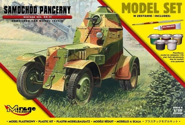 Mirage pansret bil, versjon vz.34-II (586918)