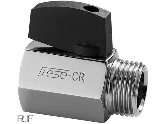 GUSTAVSBERG Securex forkromet kuglehane 1/2" muffe/nippel med greb