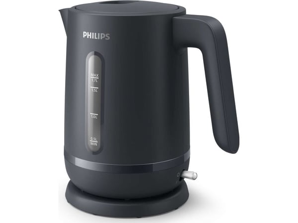 Philips 1000 series Essentials collection HD9314/90 -hurtigkoker i 1000-serien, 1,7 l, 2020 W, Svart, Plast, Vannivåindikator, Trådløs