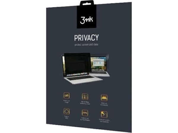 3MK Privacy 2-veis Lenovo ThinkVision P24h-2L skjermfilter (uten lim)