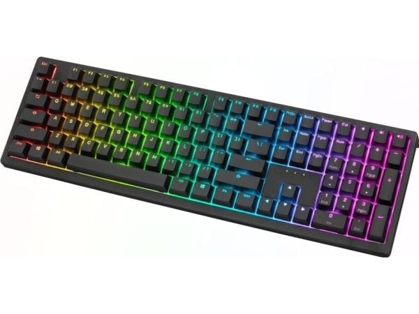 Ducky Zero 6108 Classic Black trådløst gamingtastatur - MX2A Red US (DKZE2408ST3-CRUSPDOECL1AW1)