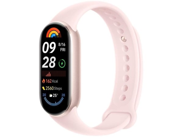 Xiaomi Smart Band 9 - Aktivitetspårare med rem - TPU - mystisk ros - handledsstorlek: 135-210 mm - display 1.62" - Bluetooth - 15.8 g
