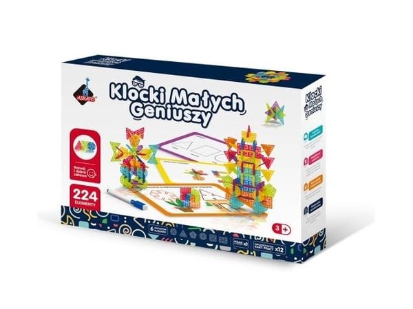 Little geniuses blocks snowflakes 224 delar