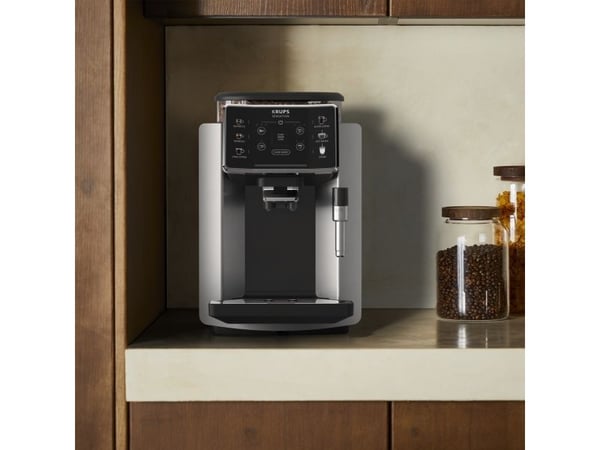Krups Sensation EA910E10, Espressokone, 1,7 L, Kahvipavut, Sisäänrakennettu jauhin, 1450 W, Alumiini, Musta