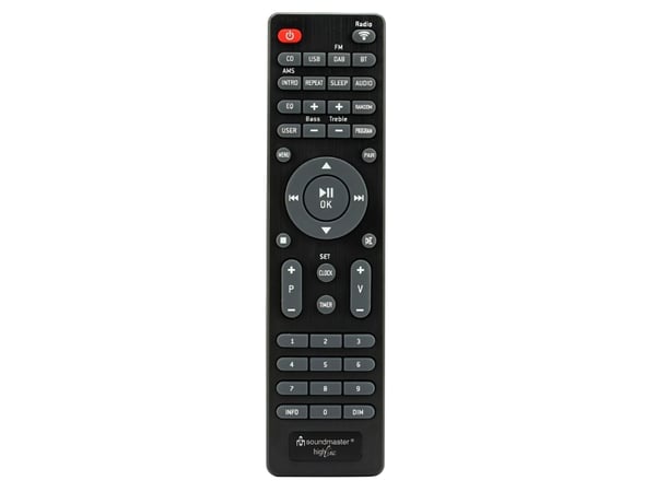 Soundmaster ICD1050SW, Analog og digital, DAB+, FM, Spiller, CD, CD-R, CD-RW, Front, 7 W