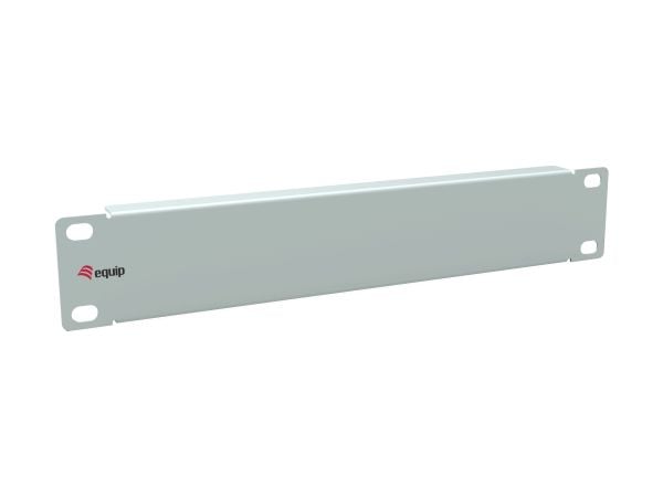 Equip 327531, Blank panel, Ljusgrå, Stål, 1U, Kina, 25,4 mm