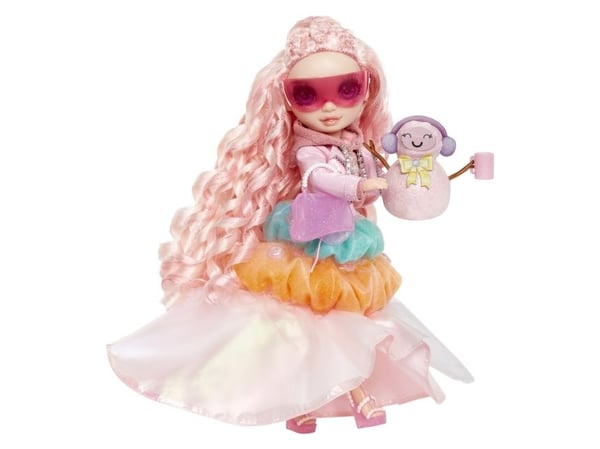 Rainbow High Winter Wonderland Doll- Bella (Pink), Motedukke, Jente, 4 år, Gutt/Jente, 280 mm, Flerfarget