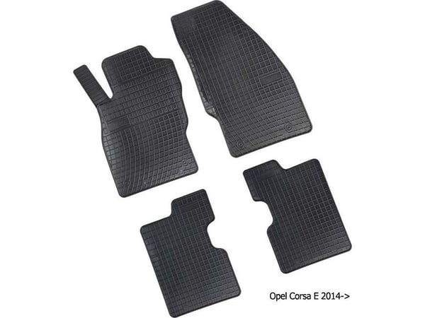 Kumimatot Opel Corsa E HB, 1. + 2. rivi 2014-2019