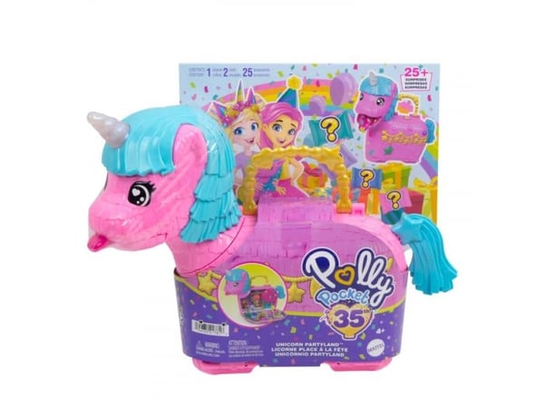 Mattel Polly-lomme. Unicorn overraskelse HYD96