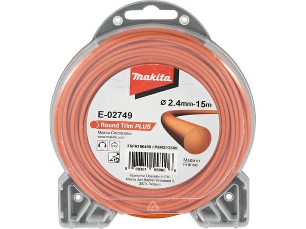 Makita - Mowing line - 2.4 mm - längd: 15 m